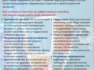 Неделя поддержания  и укрепления иммунитета (в честь Всемирного дня иммунитета 1 марта)